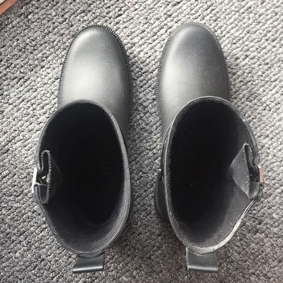 Sam Edelman black rain boots - Picture 3 of 7